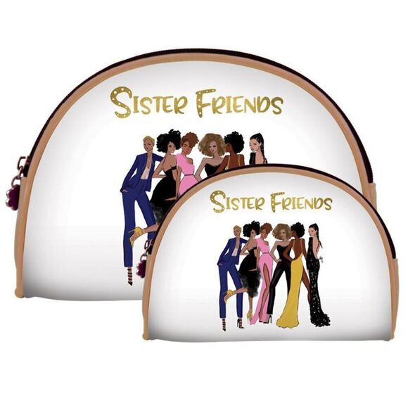 Statement Makeup Bag Set | Sister Friends - Picture 1 of 1
